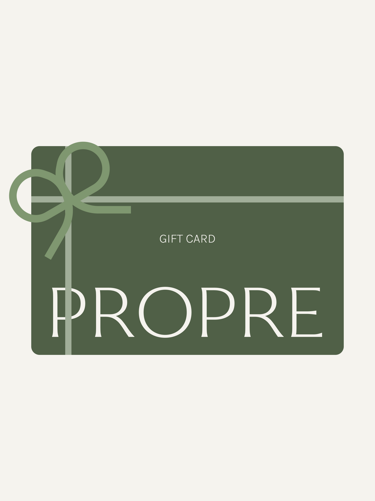 Propre Baby E-Gift Card