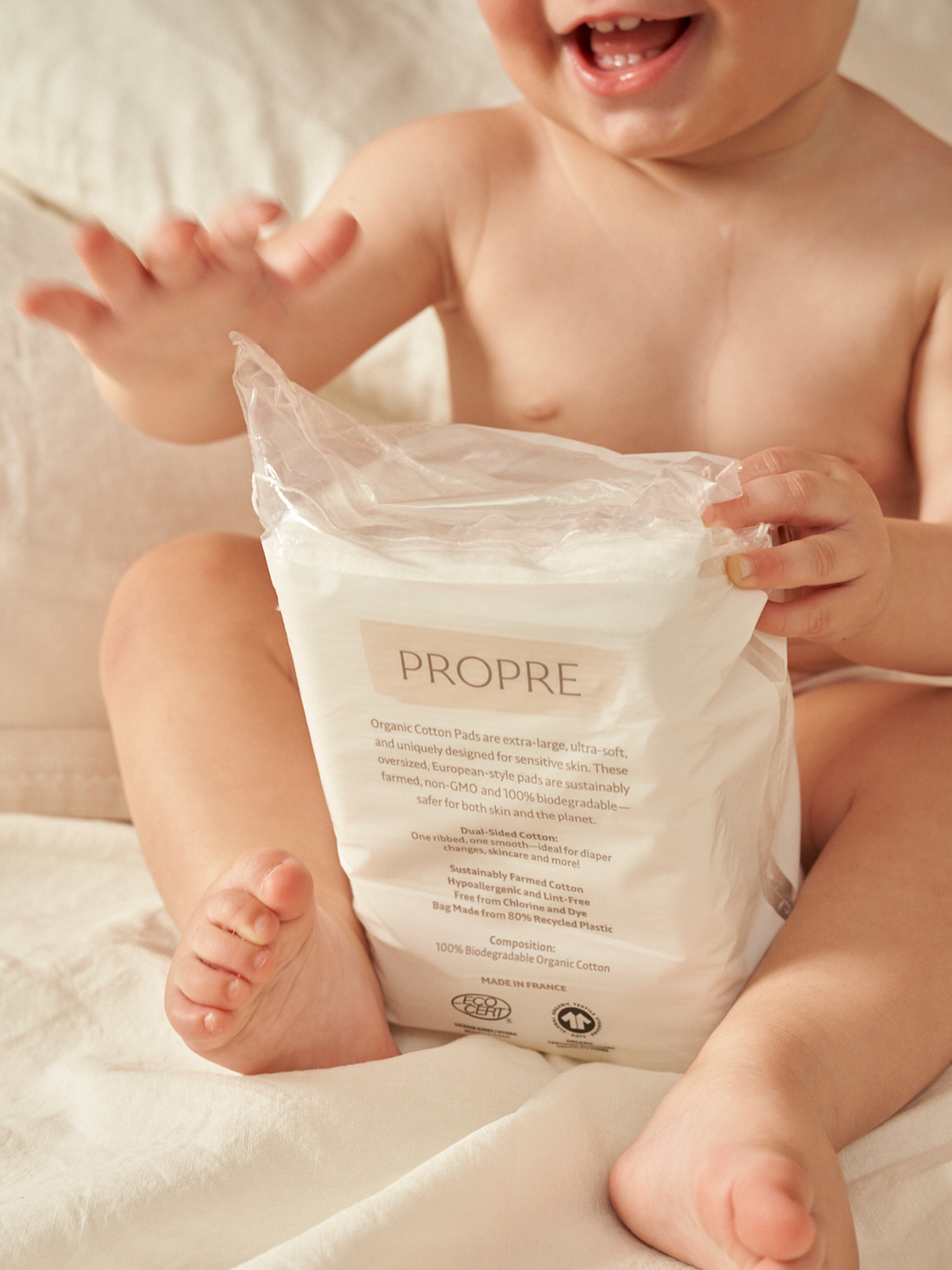 Organic Cotton Pads - 5 Pack