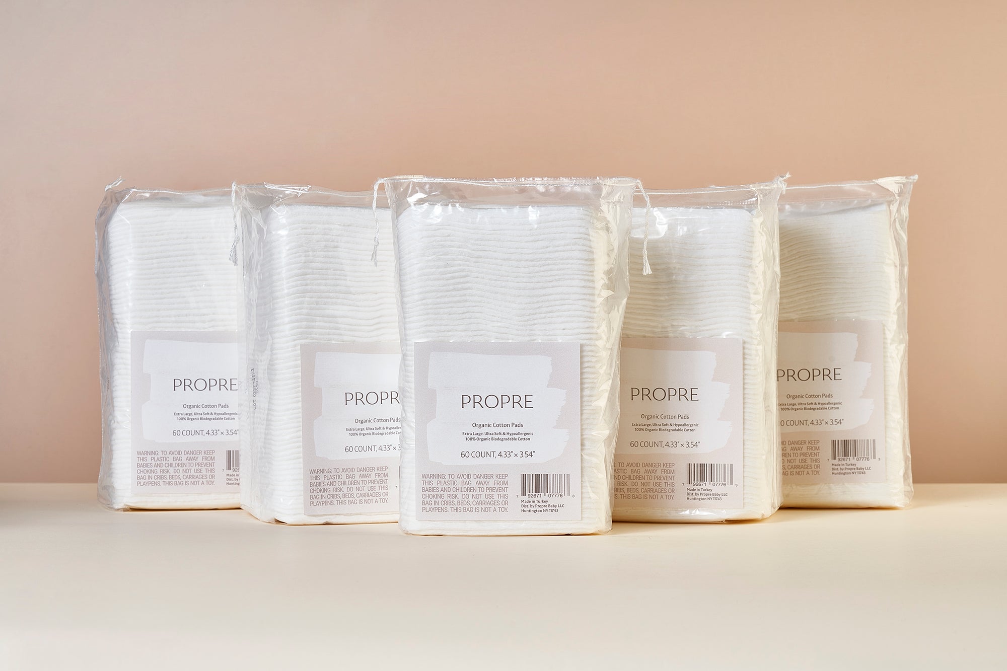 Organic Cotton Pads - 5 Pack